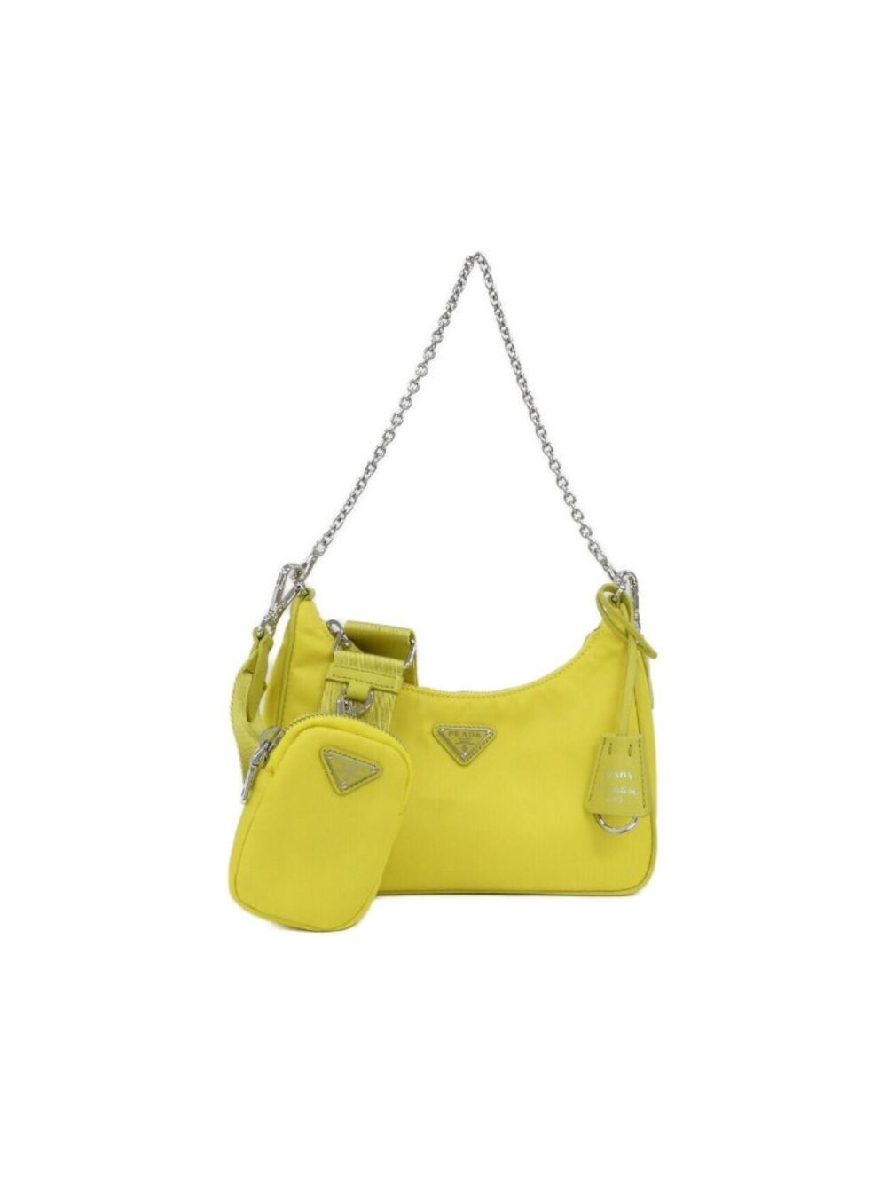 Prada Shoulder Bag Silver